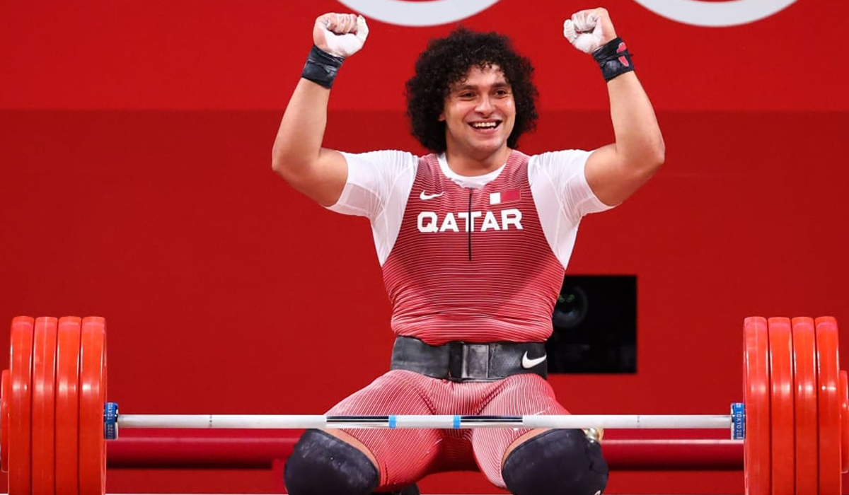 Fares El-Bakh makes history for Qatar and sets new Olympic record with gold weightlifting finals